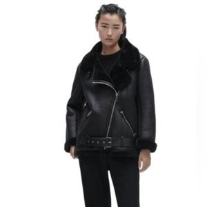 Zara Black Biker Jacket